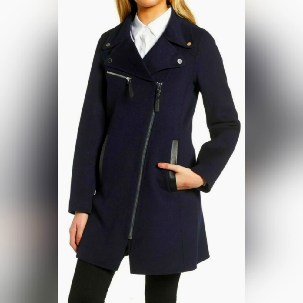 Derek Lam 10 Crosby wool pea coat